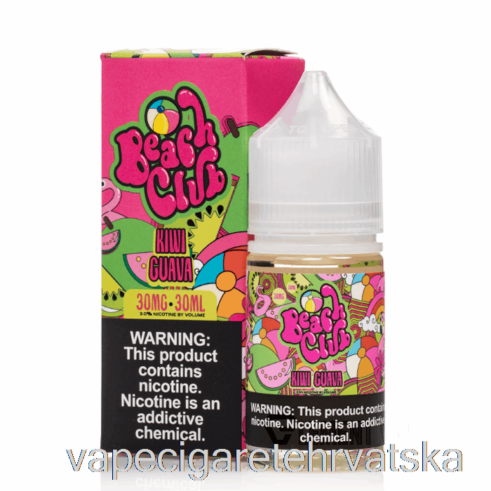 Vape Cigarete Kiwi Guava - Beach Club Soli - 30ml 50mg